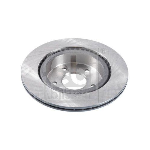 Bremsscheibe FEBI BILSTEIN 108552 f&uuml;r NISSAN RENAULT, Hinterachse