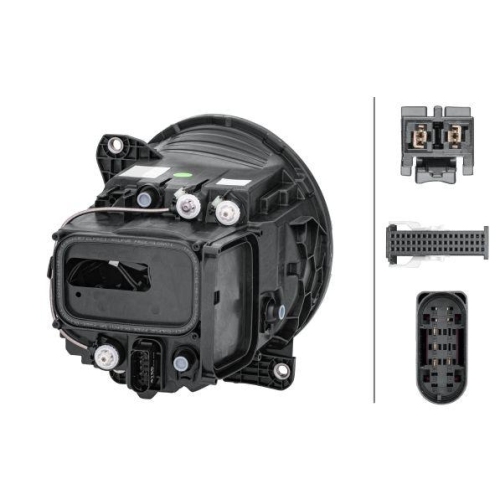 HELLA Hauptscheinwerfer 1EX 014 543-021 für MERCEDES-BENZ, rechts