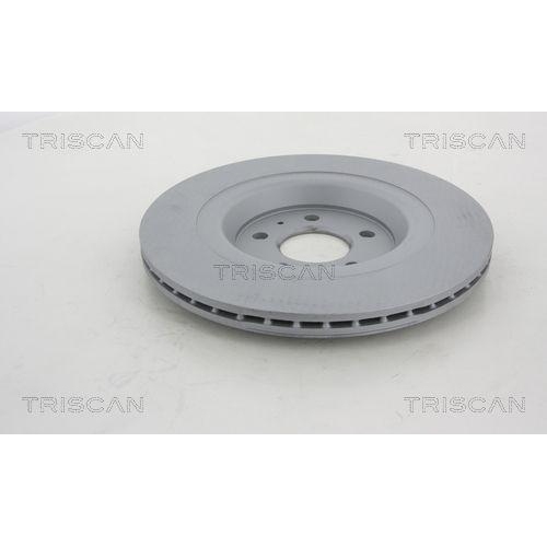 TRISCAN 8120 291020C 2 St&uuml;ck Bremsscheiben COATED f&uuml;r AUDI, Hinterachse