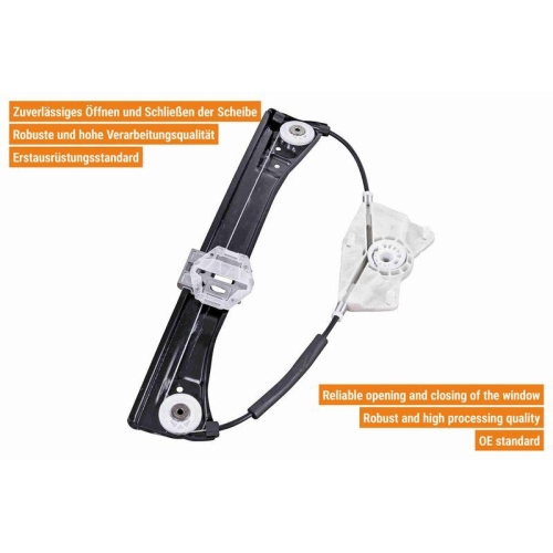 Fensterheber VAICO V30-2672 Green Mobility Parts für MERCEDES-BENZ, hinten links