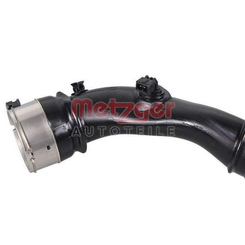 Ladeluftschlauch METZGER 2401331 f&uuml;r BMW, Ladeluftk&uuml;hler, links