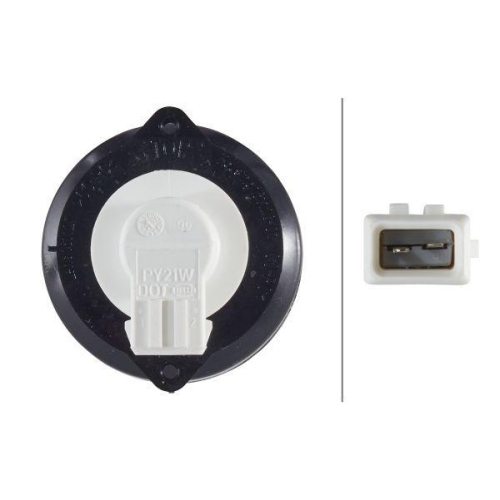 HELLA Blinkleuchte 2BA 009 001-107 für AUWÄRTER DAF IVECO KÄSSBOHRER MAN VOLVO