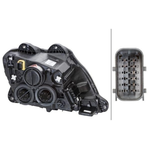 HELLA Hauptscheinwerfer 1EX 010 116-711 für DAF, links