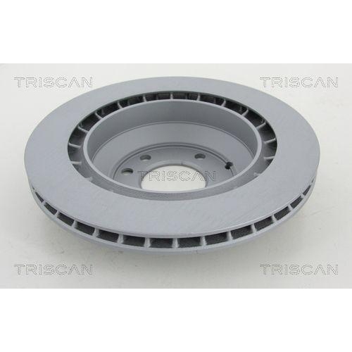 TRISCAN 8120 291021C 2 St&uuml;ck Bremsscheiben COATED f&uuml;r AUDI PORSCHE VW, Hinterachse