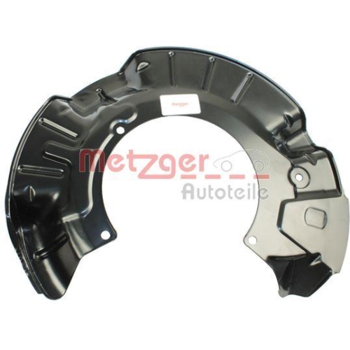 Spritzblech, Bremsscheibe METZGER 6115129 f&uuml;r MINI, Vorderachse links