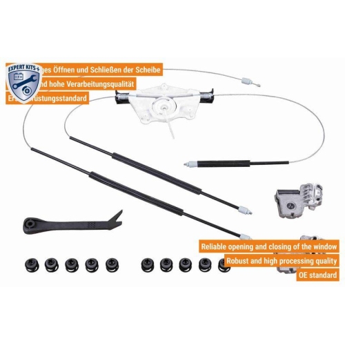 Fensterheber VAICO V10-6213 EXPERT KITS + für SEAT SKODA VW VAG, vorne rechts