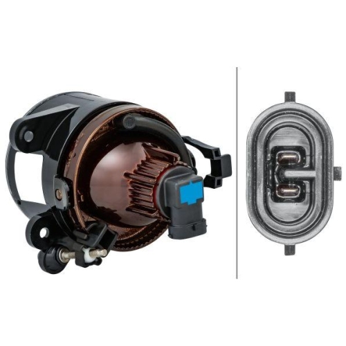 HELLA Nebelscheinwerfer 1N0 270 595-021 für VW, rechts