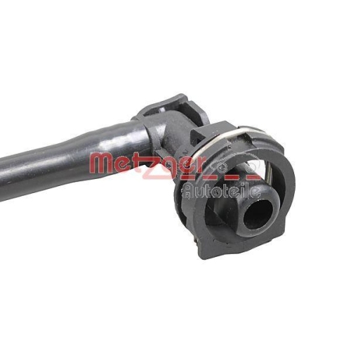 K&uuml;hlmittelrohrleitung METZGER 4010365 f&uuml;r AUDI, Hauptausgleichsbeh&auml;lter