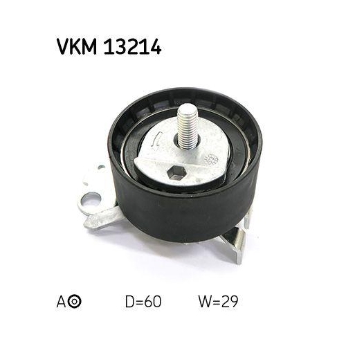 Spannrolle, Zahnriemen SKF VKM 13214 f&uuml;r CITRO&Euml;N PEUGEOT, links