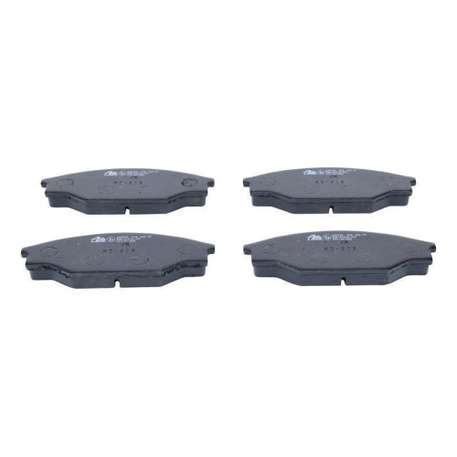 Bremsbelagsatz, Scheibenbremse ATE 13.0460-5938.2 f&uuml;r TOYOTA VAG, Vorderachse