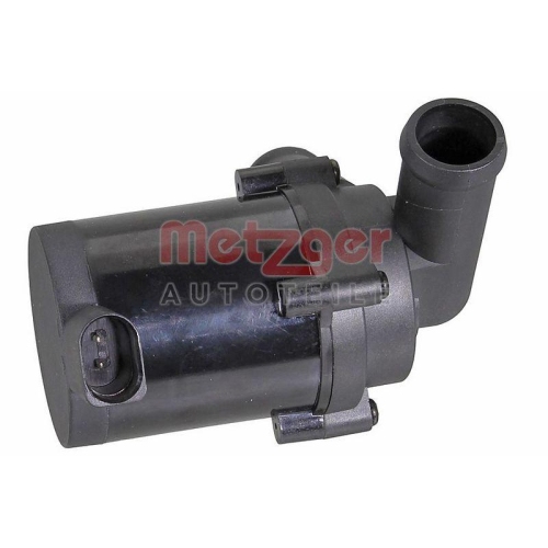 Zusatzwasserpumpe (Kühlwasserkreislauf) METZGER 2221187 für PORSCHE