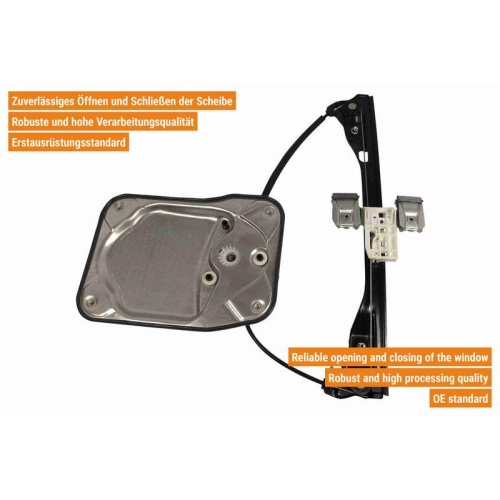 Fensterheber VAICO V10-6291 Original VAICO Qualität für SEAT SKODA VAG