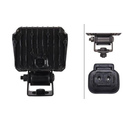 HELLA Arbeitsscheinwerfer 1GA 996 579-031 für HÜFFERMANN