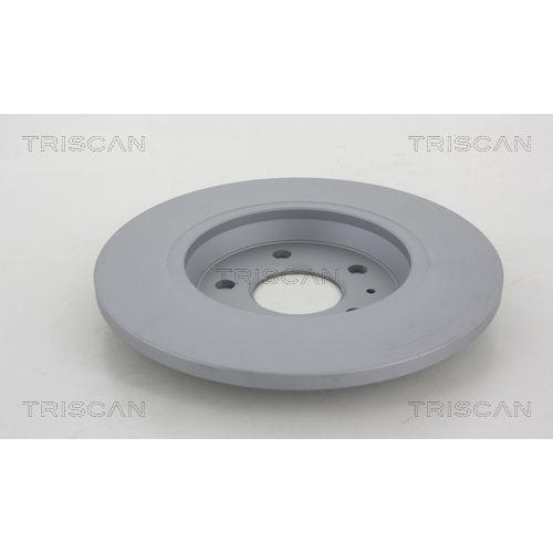 TRISCAN 8120 291018C 2 St&uuml;ck Bremsscheiben COATED f&uuml;r AUDI, Hinterachse