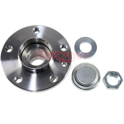 Radlagersatz METZGER WM 2302 f&uuml;r FIAT OPEL GENERAL MOTORS, Hinterachse