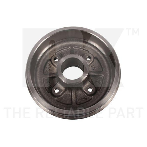 Bremstrommel NK 253713 f&uuml;r PEUGEOT, Hinterachse