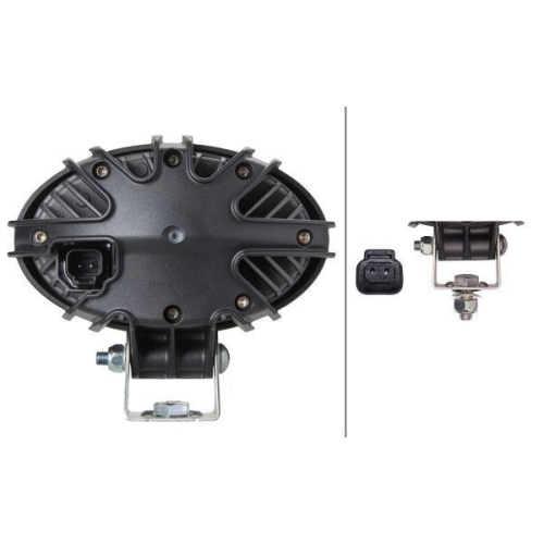 HELLA Arbeitsscheinwerfer 1GA 996 761-101 für KÄSSBOHRER LIEBHERR CLAAS FENDT