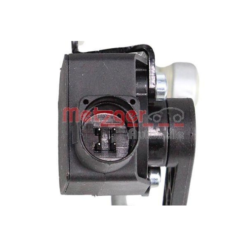 Sensor, Leuchtweitenregulierung METZGER 0901417 f&uuml;r VW, Vorderachse links
