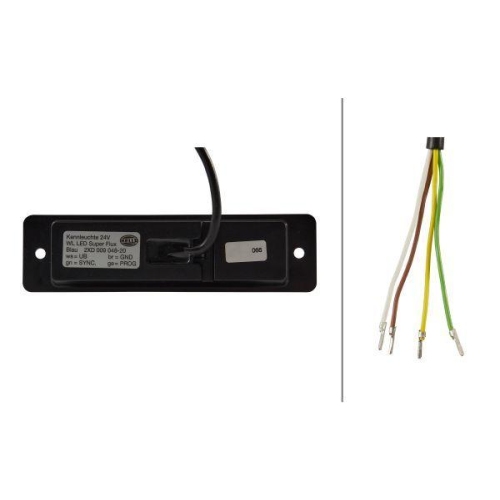 HELLA Blitz-Kennleuchte 2XD 009 048-201 für SPIERINGS, hinten