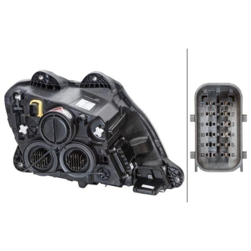 HELLA Hauptscheinwerfer 1LX 010 116-791 für DAF, links