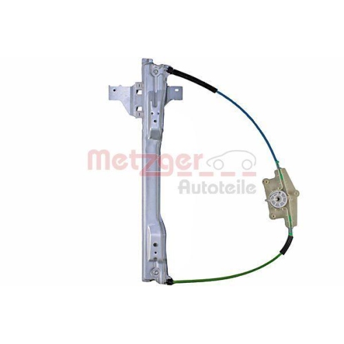 Fensterheber METZGER 2160437 für CITROËN, vorne links