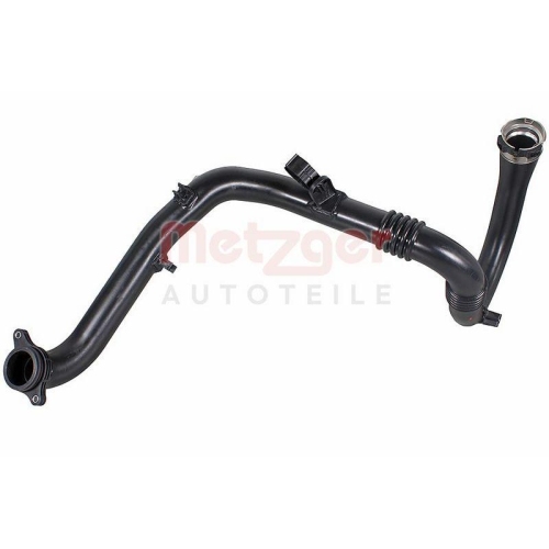 Ladeluftschlauch METZGER 2401340 ORIGINAL ERSATZTEIL f&uuml;r OPEL VAUXHALL, links