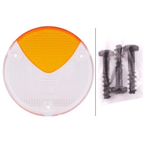 HELLA Lichtscheibe, Heckleuchte 9EL 964 531-001 f&uuml;r CASE IH O +K HYMER, links