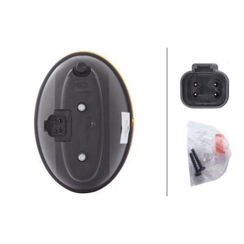 HELLA Heckleuchte 2SD 343 130-131 für BOMAG STILL, links