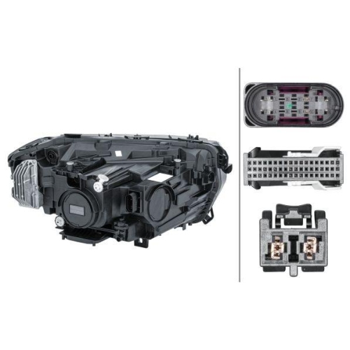 HELLA Hauptscheinwerfer 1EX 014 530-311 für MERCEDES-BENZ, links