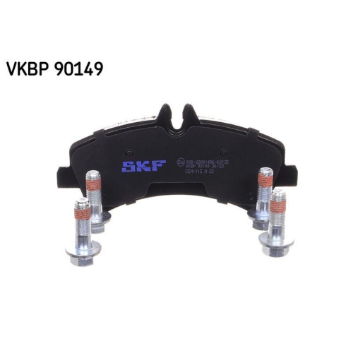 Bremsbelagsatz, Scheibenbremse SKF VKBP 90149 f&uuml;r MERCEDES-BENZ VW, Hinterachse