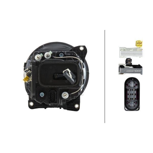 HELLA Hauptscheinwerfer 1EX 014 543-071 f&uuml;r MERCEDES-BENZ, links