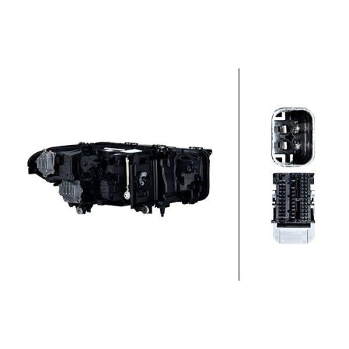 HELLA Hauptscheinwerfer 1EX 015 449-511 für BMW, links