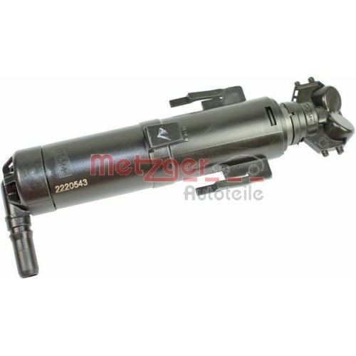 Waschwasserd&uuml;se, Scheinwerferreinigung METZGER 2220543 f&uuml;r BMW, vorne links