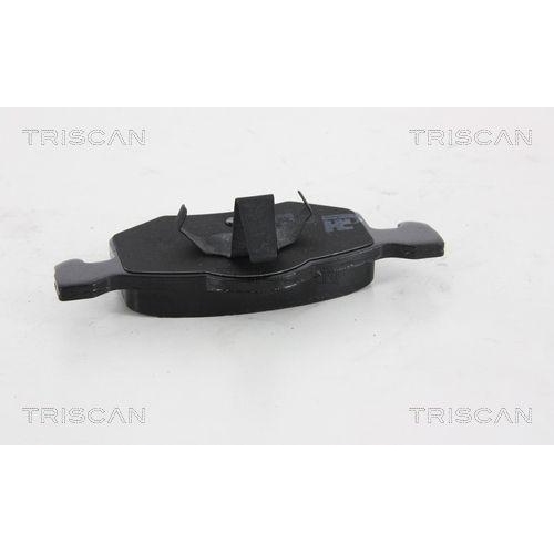 Bremsbelagsatz, Scheibenbremse TRISCAN 8110 10571 f&uuml;r FORD MAZDA, Vorderachse