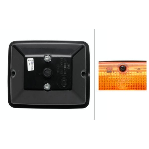 HELLA Blinkleuchte 2BA 003 236-088 für KÄSSBOHRER MACK MAN VAN HOOL VOLVO EVOBUS