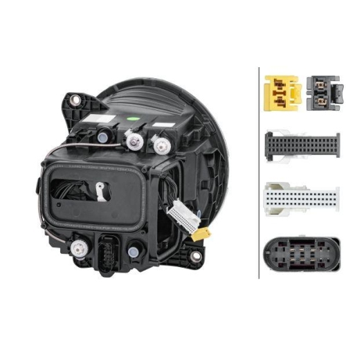 HELLA Hauptscheinwerfer 1EX 014 543-081 für MERCEDES-BENZ, rechts