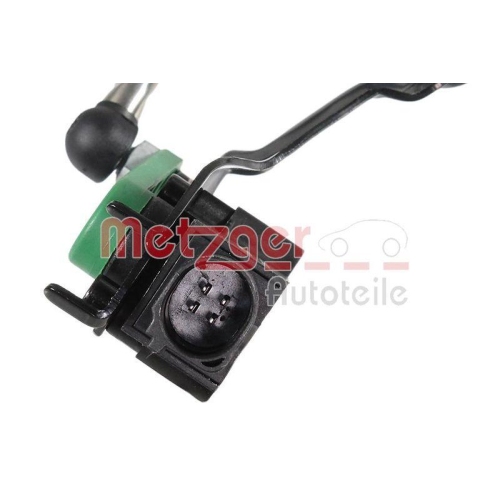 Sensor, Leuchtweitenregulierung METZGER 0901424 f&uuml;r AUDI, Hinterachse rechts