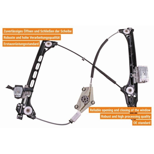 Fensterheber VAICO V10-8756 Original VAICO Qualit&auml;t f&uuml;r AUDI VW VAG, vorne links