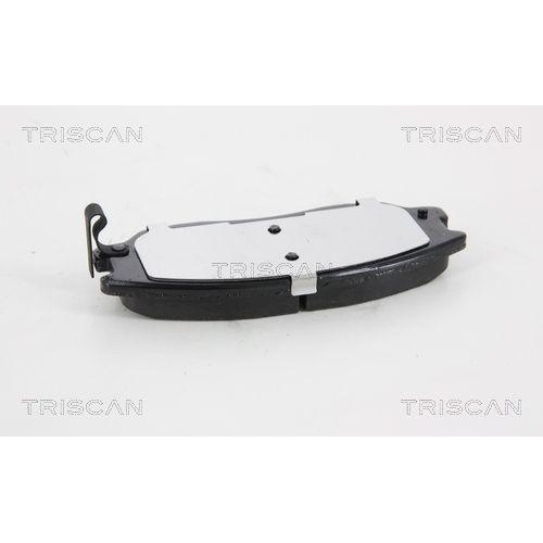 Bremsbelagsatz, Scheibenbremse TRISCAN 8110 10573 f&uuml;r SSANGYONG HYUNDAI KIA