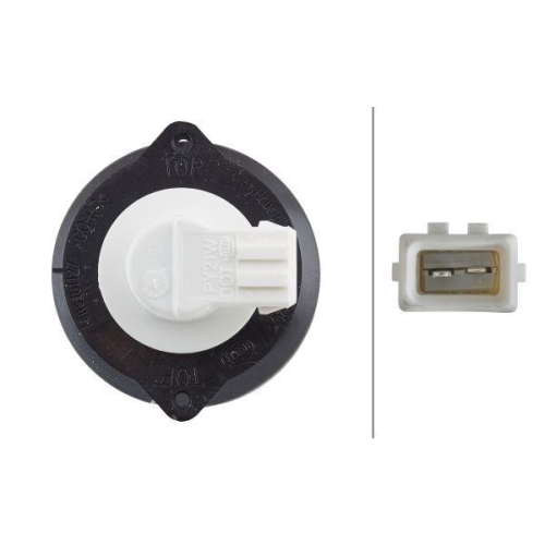 HELLA Blinkleuchte 2BA 009 001-201 f&uuml;r MITSUBISHI SAME DEUTZ-FAHR LAND ROVER