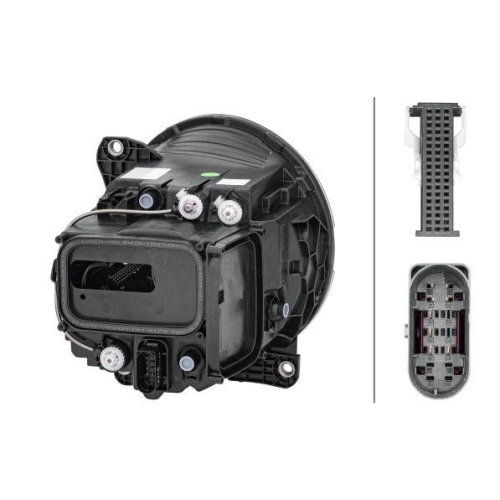 HELLA Hauptscheinwerfer 1EX 014 543-121 für MERCEDES-BENZ, rechts