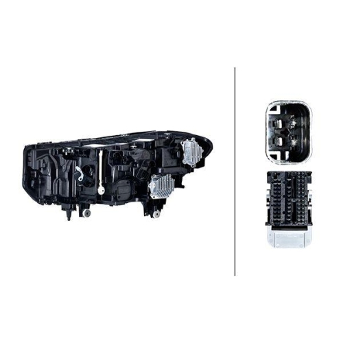 HELLA Hauptscheinwerfer 1EX 015 450-521 f&uuml;r BMW, rechts