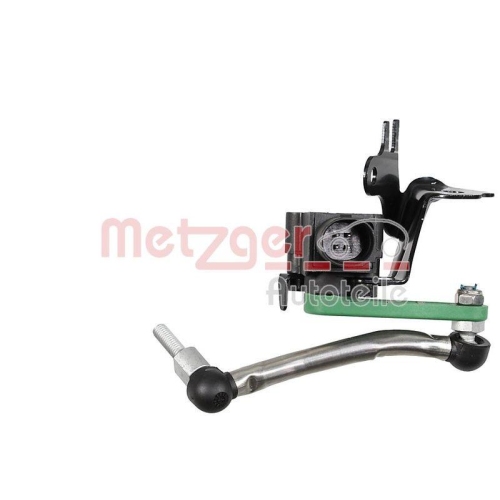 Sensor, Leuchtweitenregulierung METZGER 0901426 f&uuml;r AUDI, Vorderachse rechts