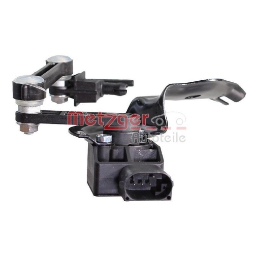 Sensor, Leuchtweitenregulierung METZGER 0901518 f&uuml;r AUDI VW VAG