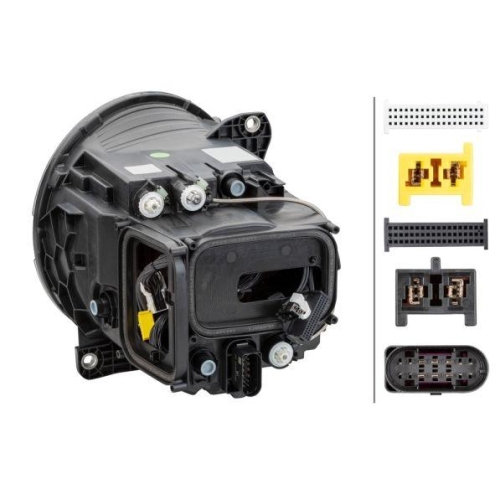 HELLA Hauptscheinwerfer 1EX 014 543-171 für MERCEDES-BENZ, links