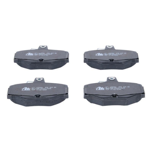 Bremsbelagsatz, Scheibenbremse ATE 13.0460-5986.2 f&uuml;r NISSAN, Hinterachse