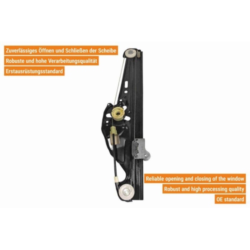 Fensterheber VAICO V20-9739 Original VAICO Qualität für BMW, hinten rechts