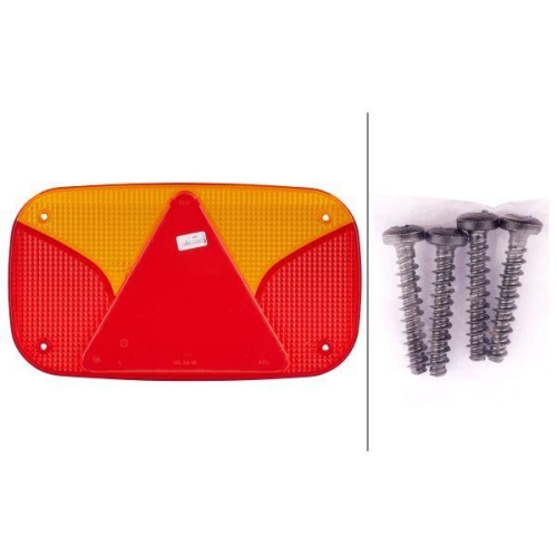 HELLA Lichtscheibe 9EL 990 632-001 für PUTZMEISTER HUMBAUR