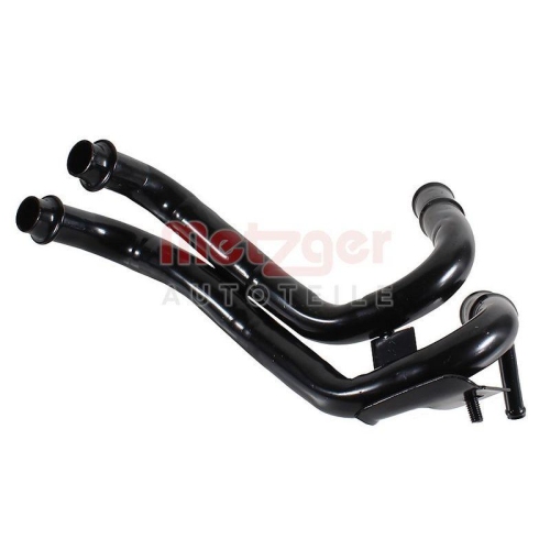 K&uuml;hlmittelrohrleitung METZGER AUTOTEILE 4010678 f&uuml;r SEAT SKODA VW, hinten