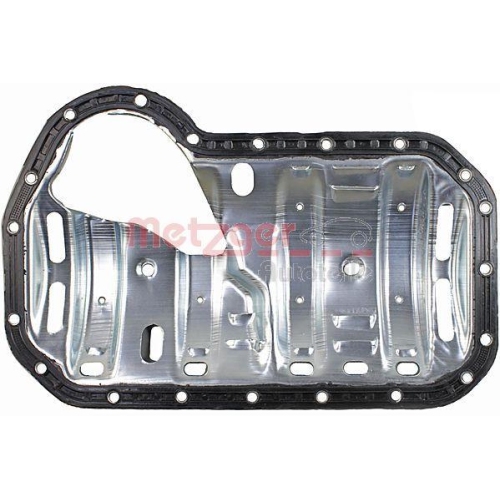 Schwallblech, &Ouml;lwanne METZGER 7990169 f&uuml;r AUDI SEAT SKODA VW